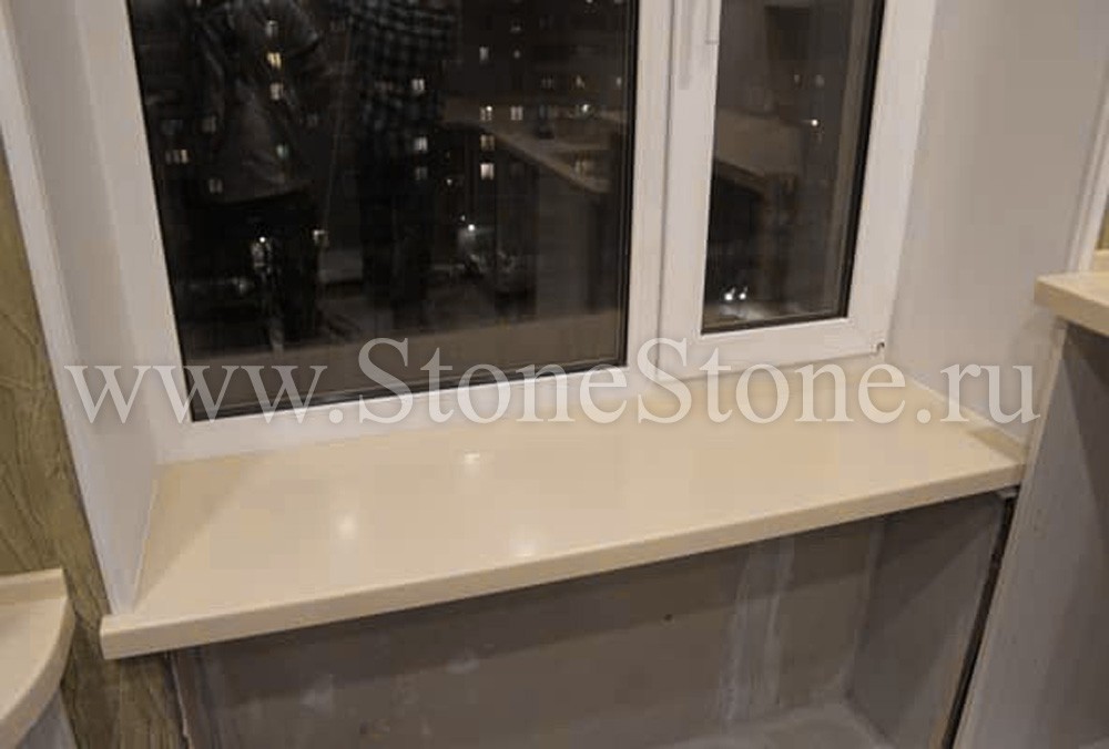 ���������� �� �������������� �����  Hi-Macs S102 Babylon Beige
